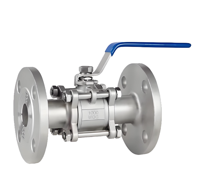 High-pressure floating ball valve
